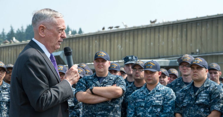 This is proof that Mattis knows exactly how to talk to the troops