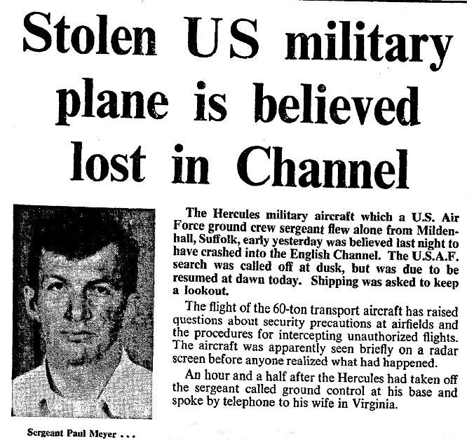 4 times enlisted troops stole planes from the flightline