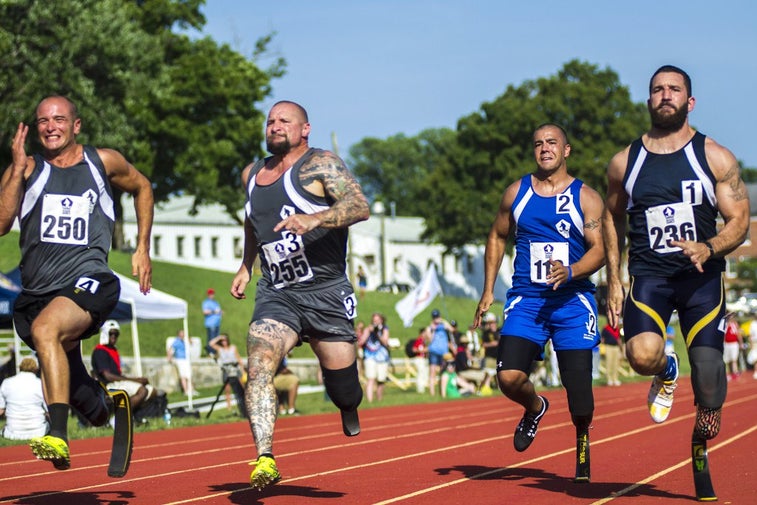 13 photos showing the incredible determination of wounded warriors