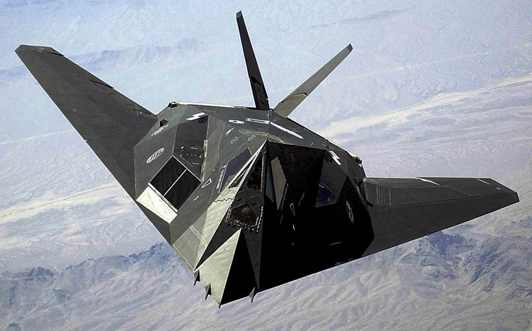 The original stealth fighter absolutely destroyed in Desert Storm