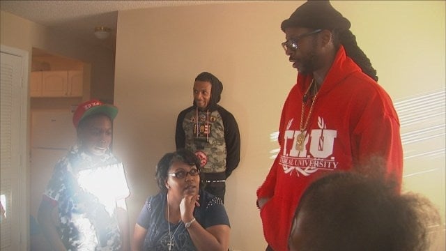 Rapper 2 Chainz supports disabled veteran with rent and furniture