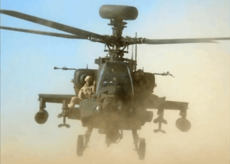 That time 4 Royal Marines strapped themselves to attack helicopters and rode into a Taliban compound