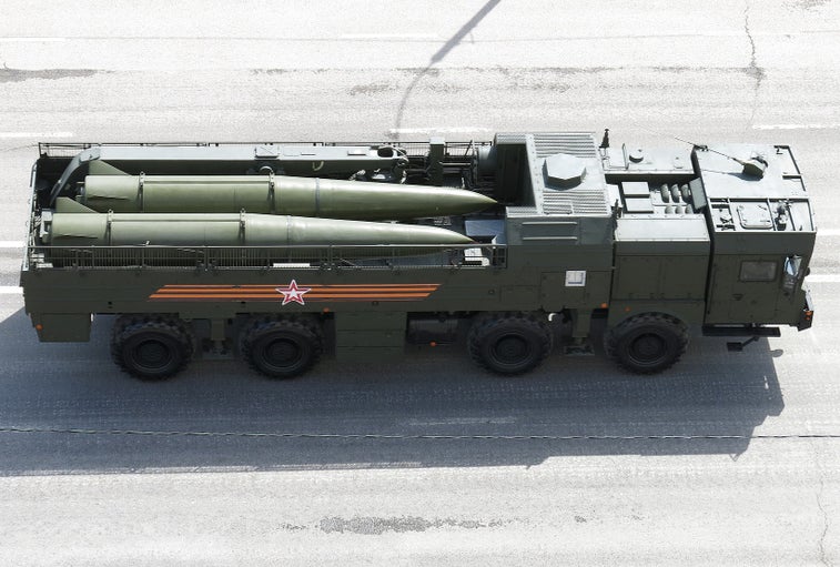 The treaty-busting missile the Russians use to threaten NATO