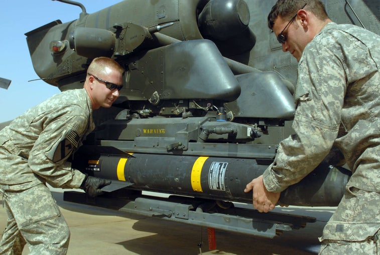 Pentagon revs up Hellfire missiles to attack ISIS