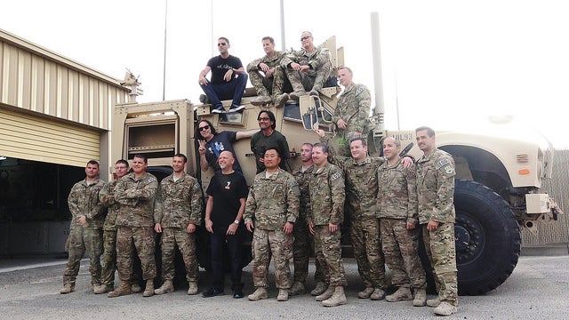 This is what ‘Battle Comics’ think about when performing for troops in war zones