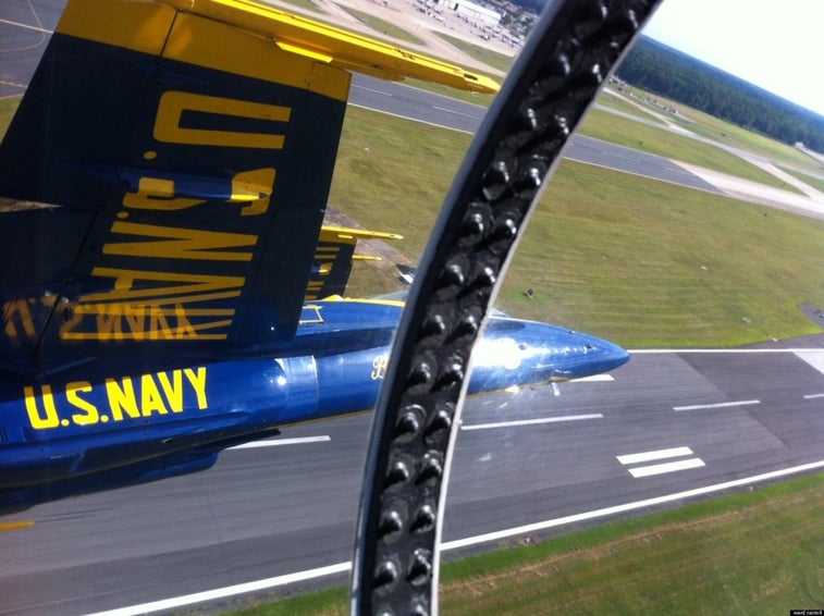What It’s Like Flying With The US Navy’s Elite Blue Angels