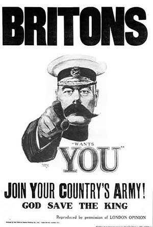 From 1860-1916 the uniform regulations for the British Army required every soldier to have a mustache