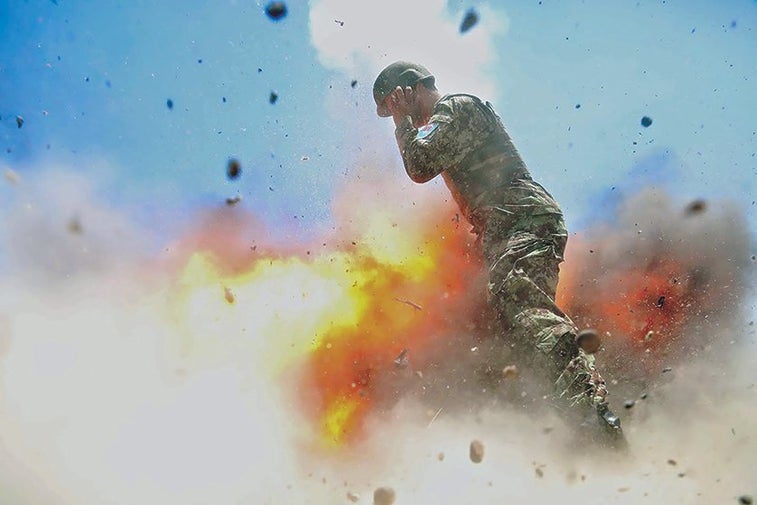 The Army just released these images taken moments before a combat photographer’s death