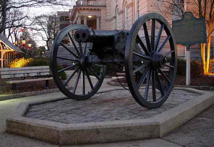 This is the story of the Civil War’s only double-barrel cannon