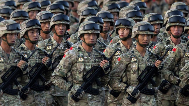 These are the 6 wars the Chinese think they’ll fight in the next 50 years