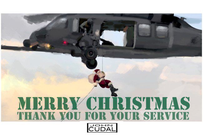 9 Awesome Military Christmas Cards