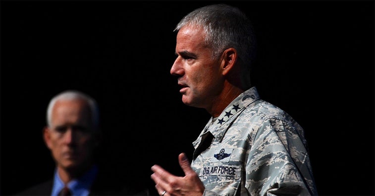 Watch the Air Force Academy’s top commander tell racists ‘to get out’