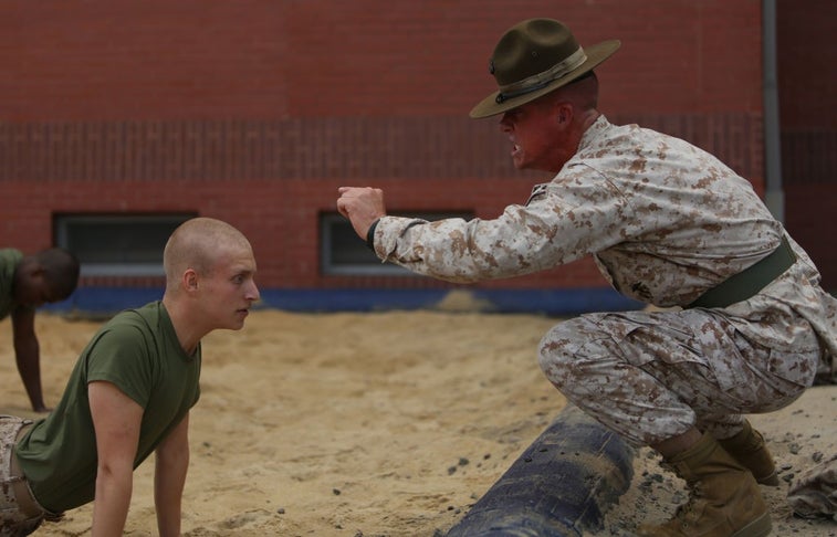 23 Photos of Drill Instructors terrifying the hell out of Marine recruits