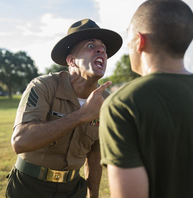 Here’s what the first 36 hours of Marine Corps boot camp are like