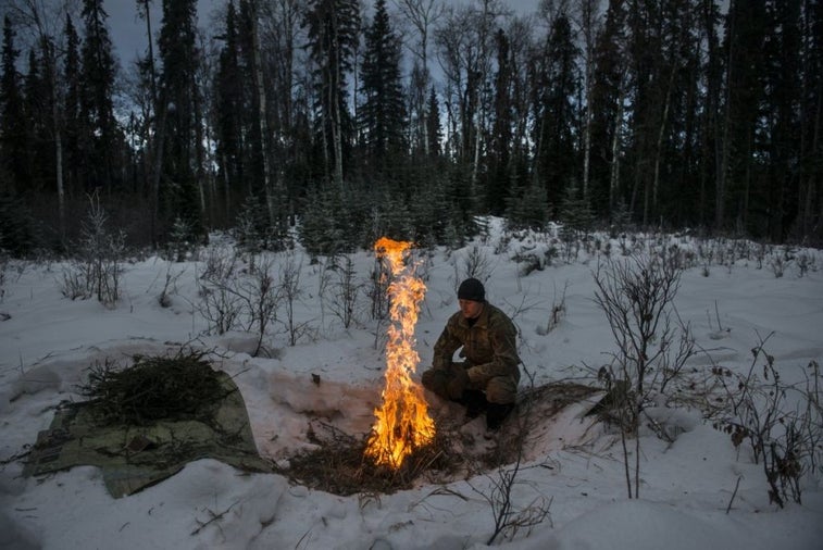 This extreme winter survival course teaches troops how to stay alive in Arctic conditions