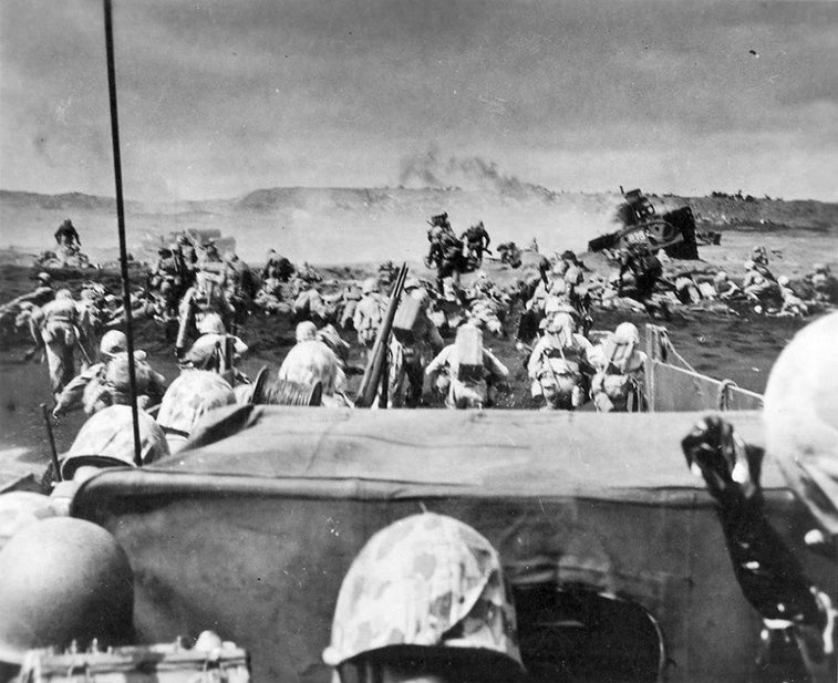 The Battle Of Iwo Jima Began 70 Years Ago — Here’s How It Looked When Marines Hit The Beach