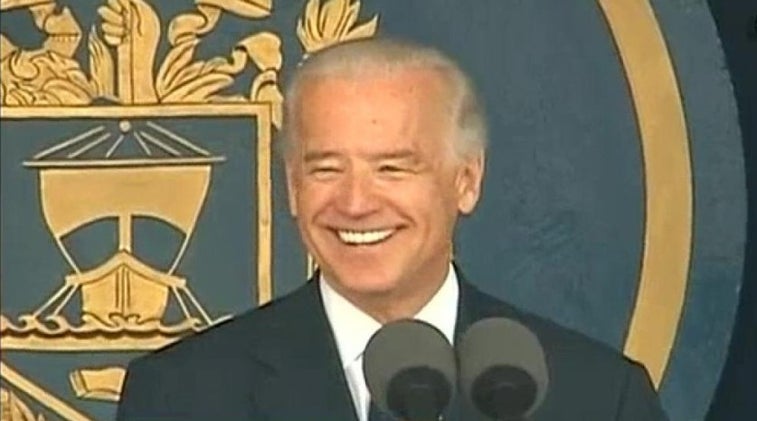 Top 9 jokes from Vice President Biden’s Naval Academy commencement speech
