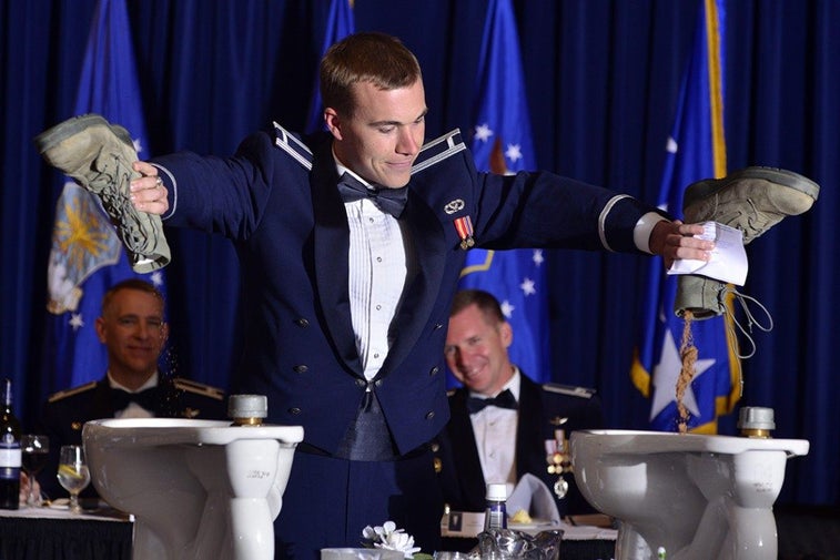 These are the hilarious rules of the Air Force’s formal ‘Dining-In’