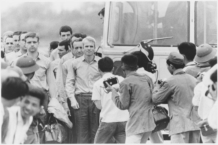 John McCain describes what it was like to be a war prisoner in Vietnam