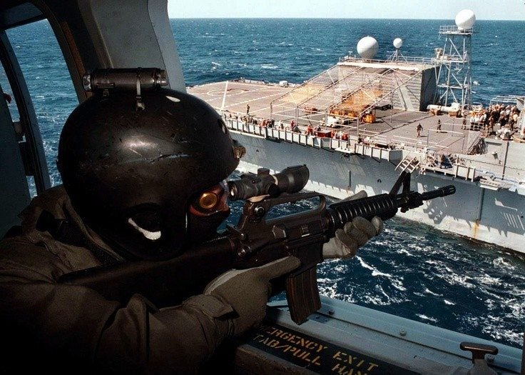 Here’s how Navy SEALs take down a hostile ship