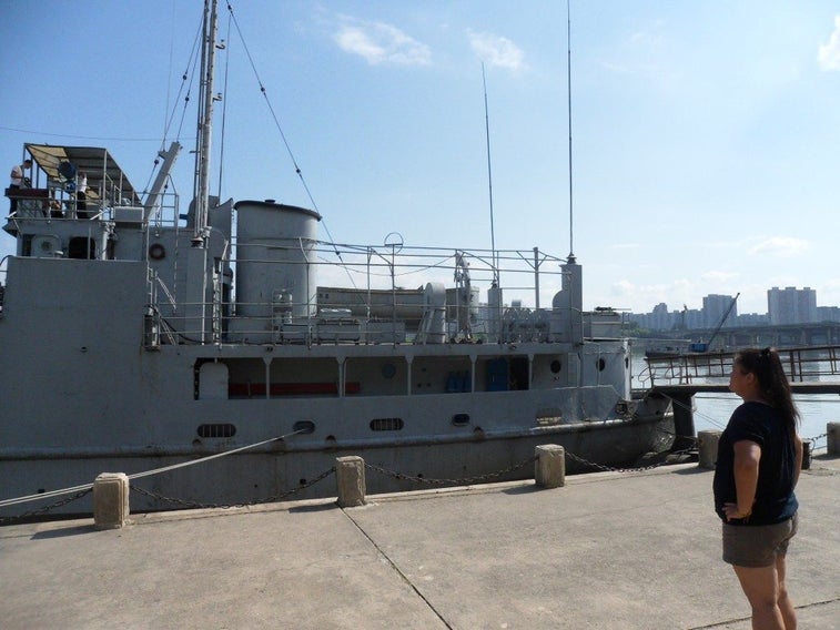 I went to North Korea and saw the US Navy ship still being held captive after 50 years