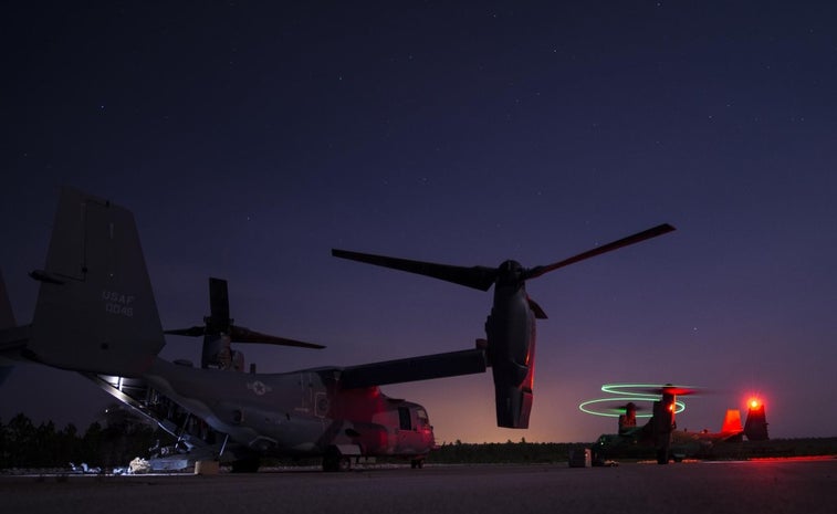 The US military took these incredible photos this week