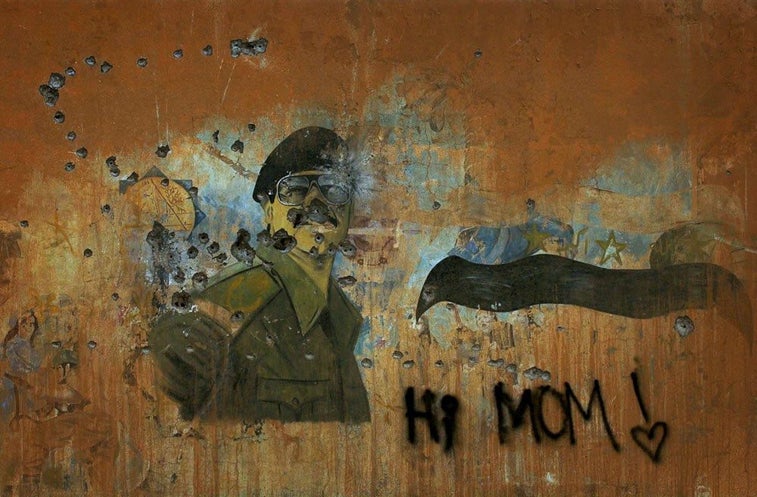 This collection of graffiti tells the real story of what modern war is like