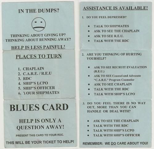 The truth behind basic training ‘Stress Cards’