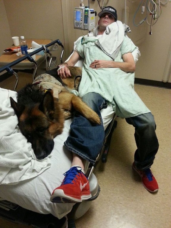 This K-9 ‘battle buddy’ is helping a Marine veteran at home
