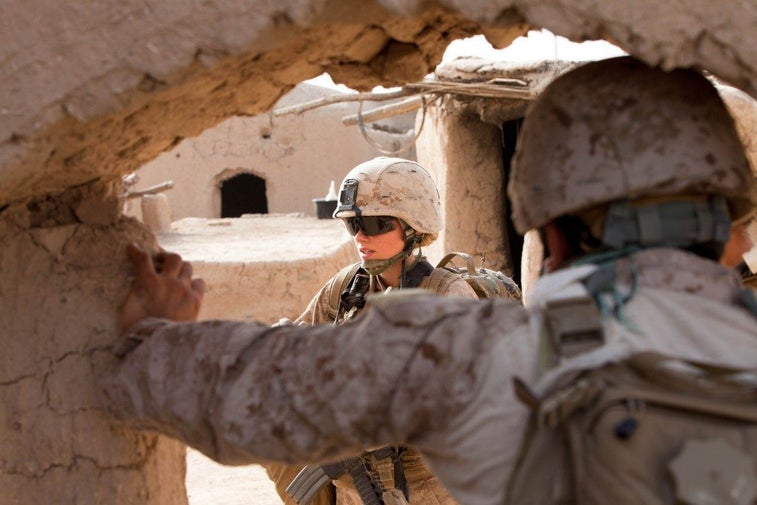 The Marine Corps says it’s not trying to keep female Marines out of combat