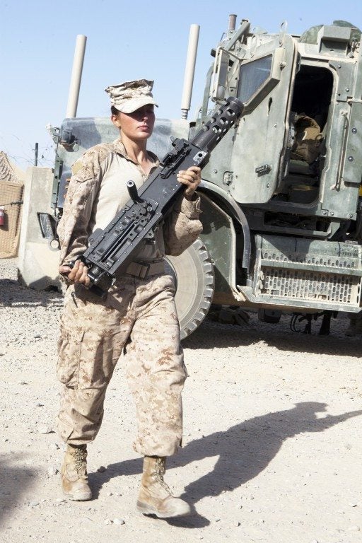 The Marine Corps says it’s not trying to keep female Marines out of combat