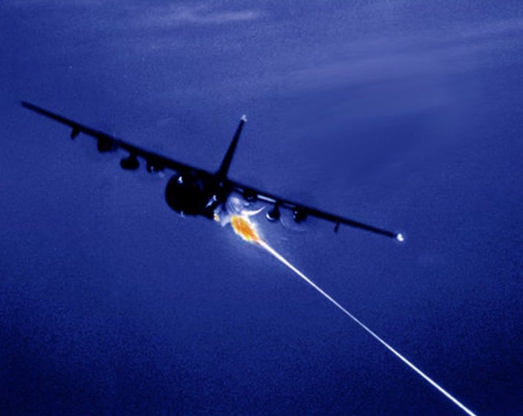 The Air Force will have lasers on planes soon