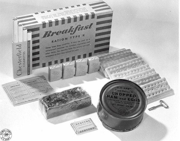7 ways military rations used to be a lot better