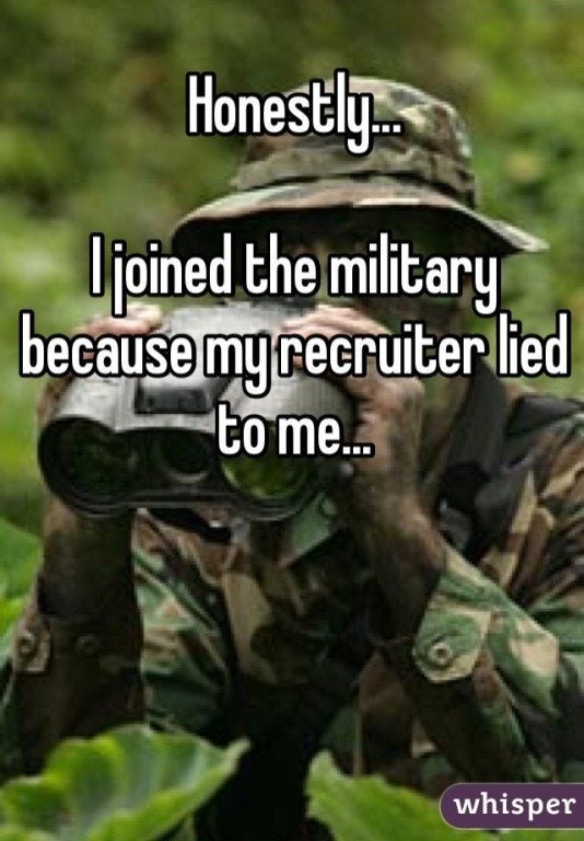 22 mind-blowing confessions from around the military