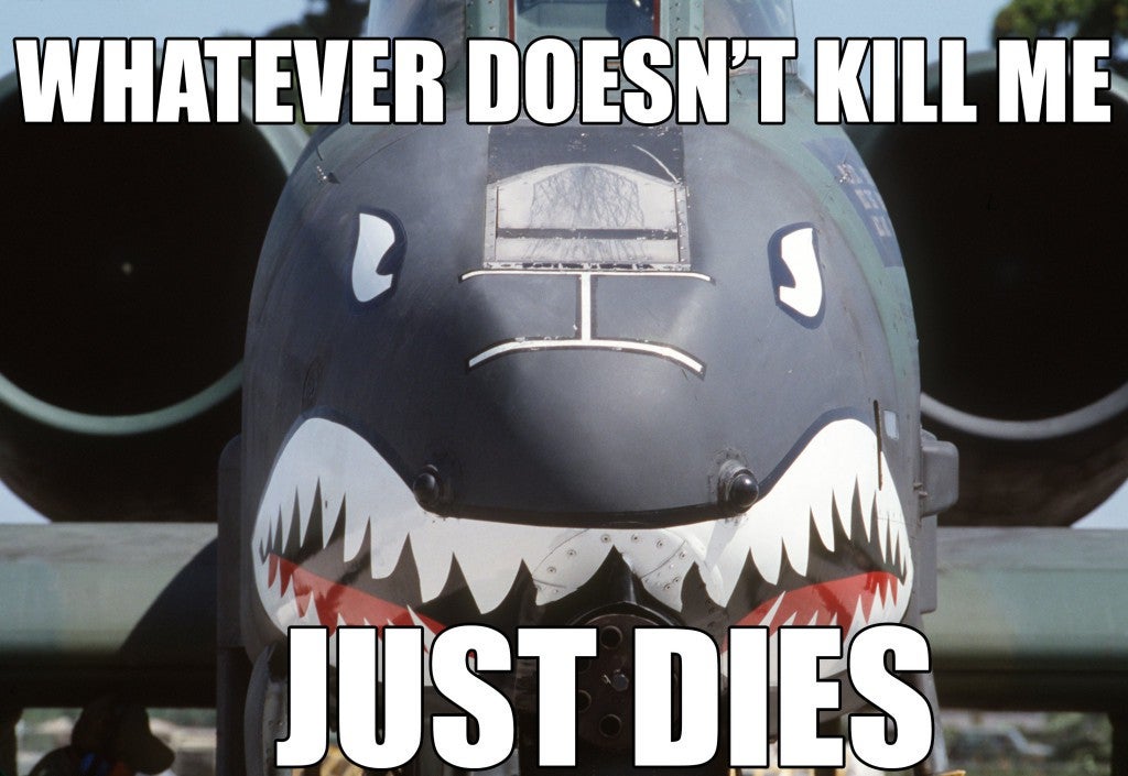 whatever doesn't kill me a-10 memes