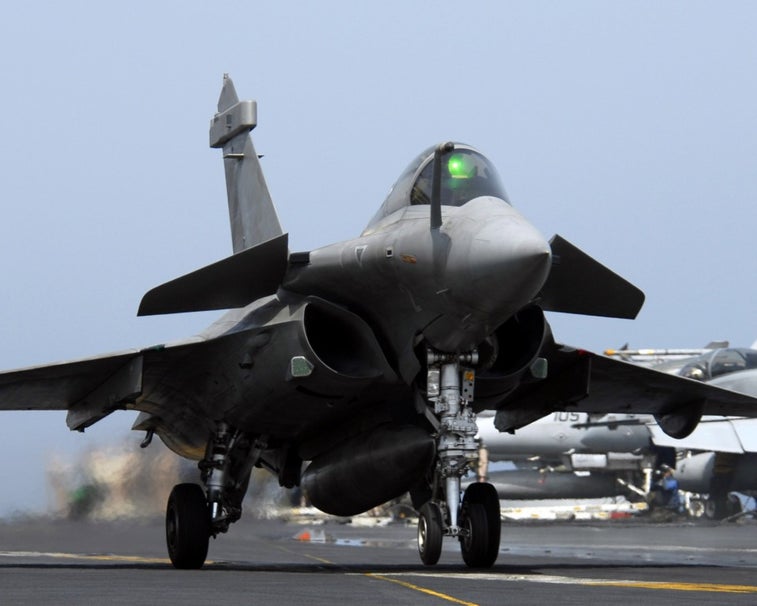 This is the French aircraft carrier headed to Syria for payback