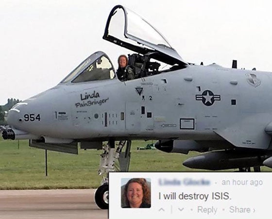 This American mother of two is Internet famous for her vow to destroy ISIS