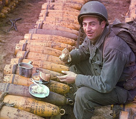 The 6 rations troops are thankful the military got rid of
