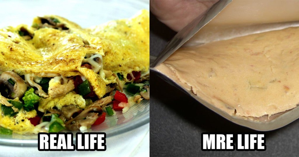 veggies omelette