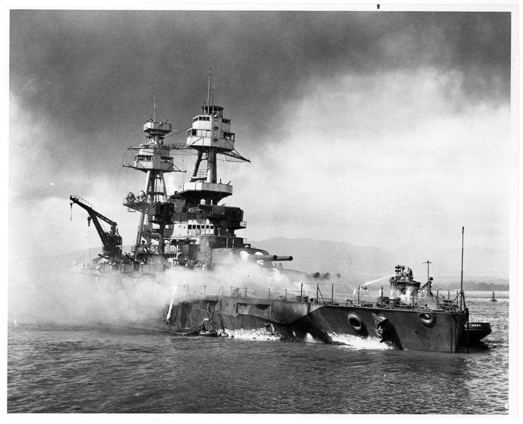 Unforgettable photos from the Japanese attack on Pearl Harbor