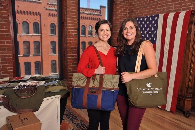 This veteran-owned company gives back by turning discarded military items into fashionable accessories