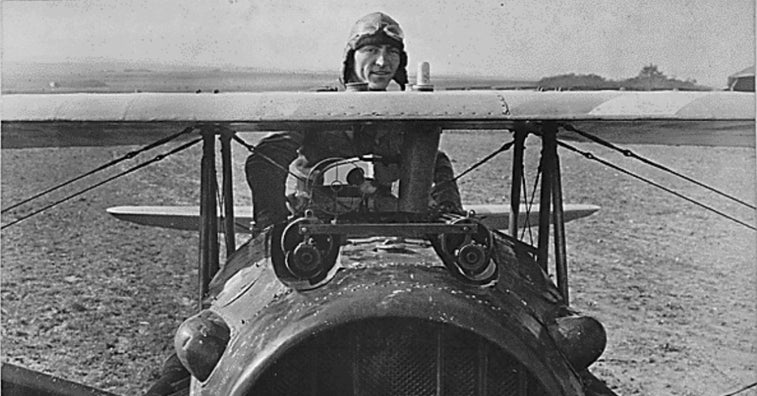 This World War I ace went on to survive two plane crashes and 22 days lost at sea