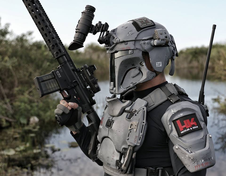 Star Wars tapped weapons companies to create armor