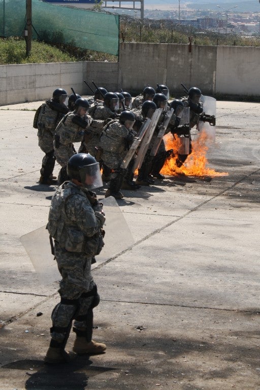 19 photos of the crazy fire training military police go through