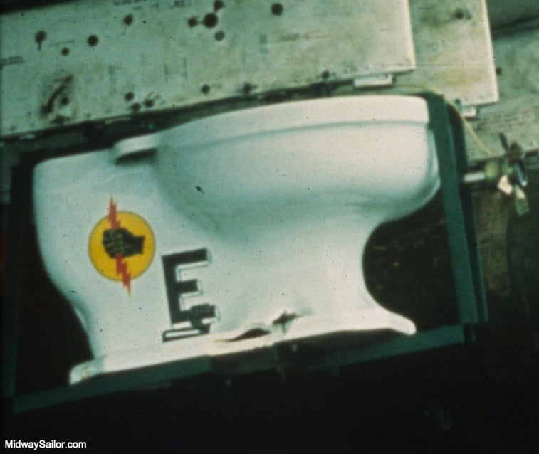 That time this Navy squadron bombed North Vietnam with a toilet
