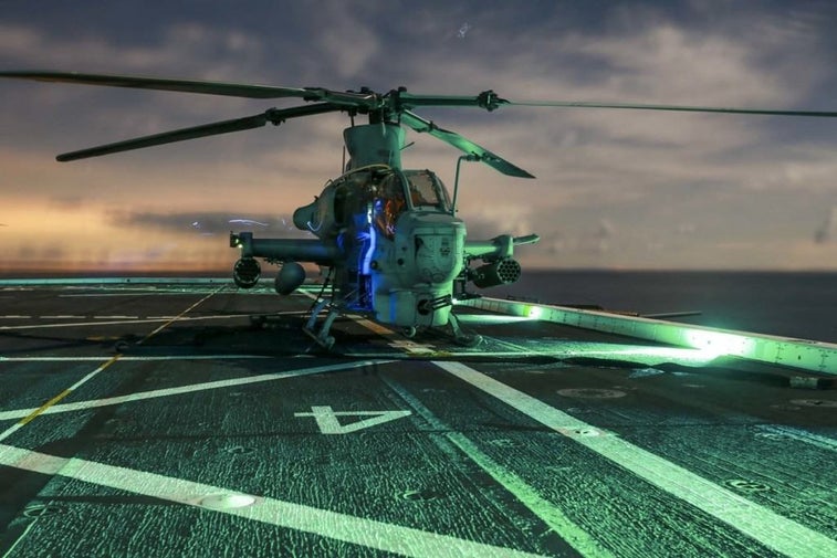Surreal photos of Marine night ops that look straight out of a video game
