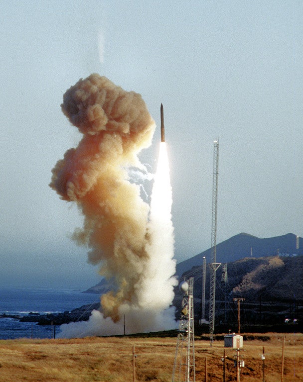 Watch the Air Force launch a Minuteman missile