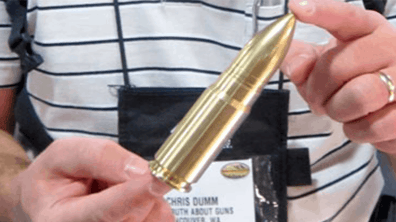 Watch what happens when these guys fire this beast of a rifle