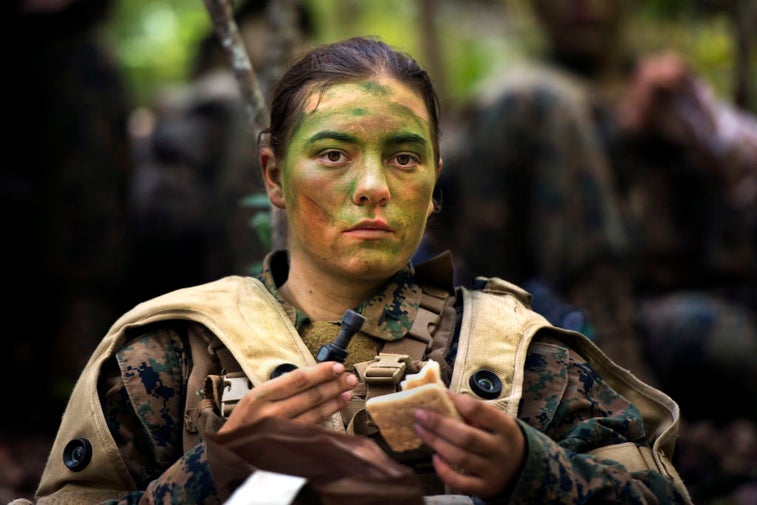 The 30th woman to attempt Marines’ Infantry Officer Course is dropped