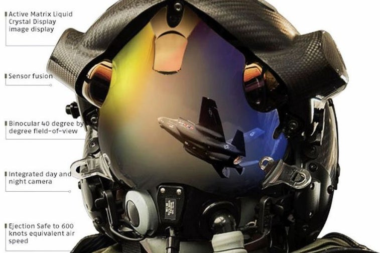 F-35’s $400K helmet still blinds pilots on night flights